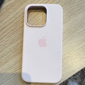 Apple Light Pink iPhone 15 Pro Case